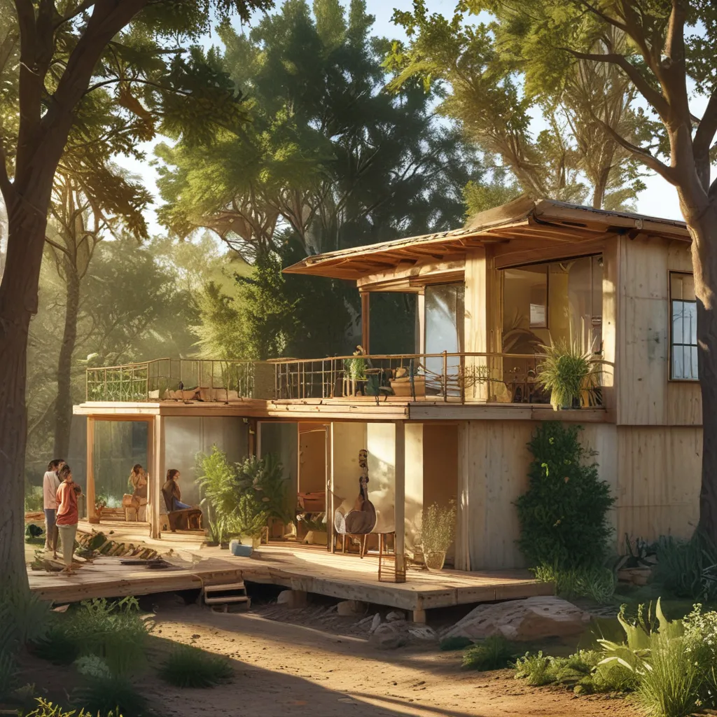 Affordable Eco-Oasis: Sustainable Housing for Underserved Communities